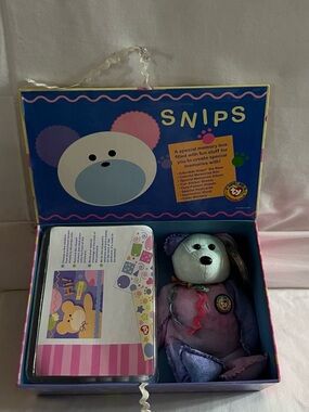 Ty Snips Plush Keepsake Set - Purple, Blue and Pink